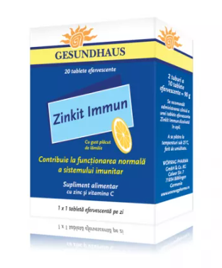 Zinkit Immun, 20 tablets