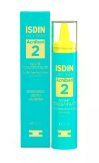 Acniben concentrated anti-imperfection night serum, 27 ml, Isdin