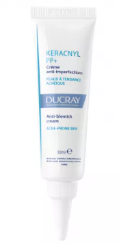 Anti-imperfection soothing cream for acne-prone skin Keracnyl PP+, 30 ml, Ducray