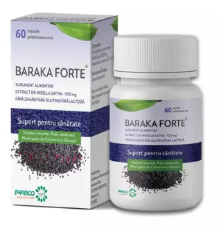 Baraka Forte 500 mg 60 soft capsules