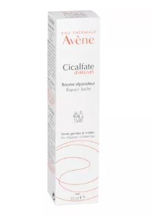 Cicalfate repairing lip balm, fragrance-free, 10 ml, Avene