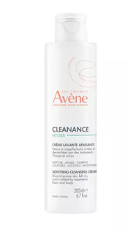 Cleanance Hydra soothing cleansing cream, 200 ml, Avene