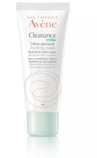 Cleanance Hydra soothing cream, 40 ml, Avene restores skin comfort