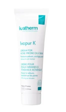 Cream for oily skin with acne tendency Ivapur K, 30 ml, Ivatherm