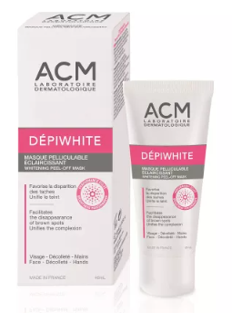 Depiwhite pell-off mask with whitening effect, 40 ml, Acm