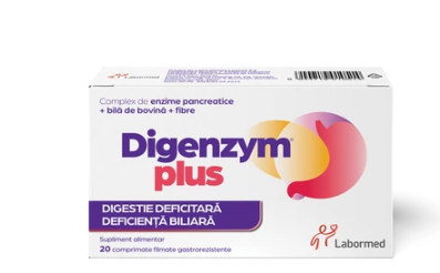 Digenzym plus, 20 film-coated tablets