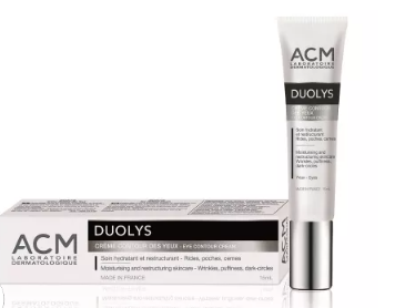 Duolys moisturizing and restructuring eye contour cream, 15 ml, Acm