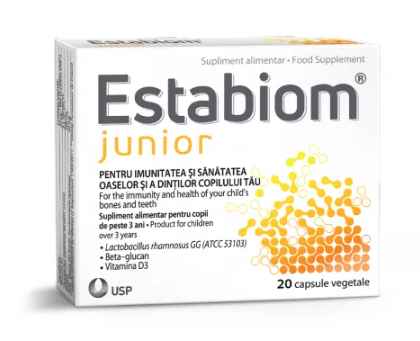 Estabiom Junior 20 vegetable capsules