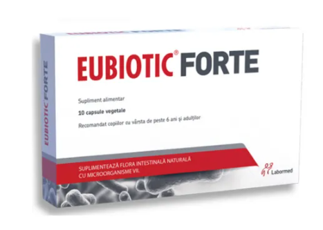 Eubiotic Forte, 10 vegetable capsules