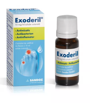 Exoderil solution, 10 ml, Sandoz – StoreofNature.com