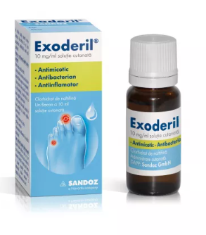 Exoderil solution, 10 ml, Sandoz