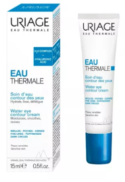 Eye contour cream Eau Thermale, 15 ml, Uriage