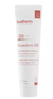 Face cream with pigment and SPF 30 for coppery skin with redness Rosederm BB, 30 ml, Ivatherm