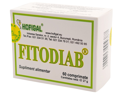 Fitodiab 60 Tablets – Supplement Blood Sugar & Metabolic Support