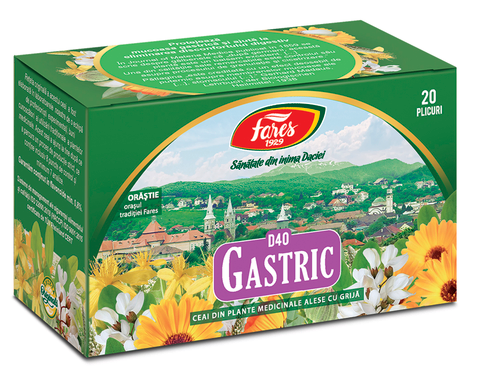 Gastric tea, 20 sachets, Fares - Digestion, digestive system health