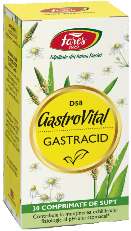 Gastracid - Gastrovital - Supports the gastric reflux