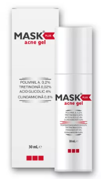 Gel for the treatment of inflammatory acne Mask Plus, 30 ml, Meditrina