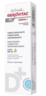 H3 Derma+ leveling correcting moisturizing cream, 30 ml