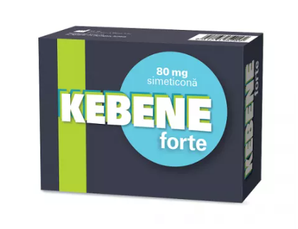 Kebene Forte Symethicone 80mg, 25 capsules