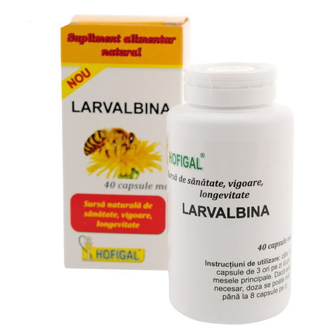 Larvalbina 40 Soft Capsules – Men’s Vitality Support