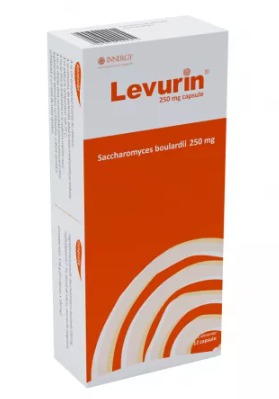 Levurin, 250 mg, 12 capsules