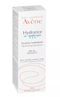 Moisturizing emulsion for normal-combination skin SPF 30 Hydrance Legere UV, 40 ml, Avene