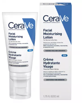 Moisturizing facial cream for normal and dry skin, 52 ml, CeraVe