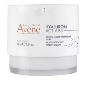 Multi-intensive night cream Hyaluron Activ B3, 40 ml, Avene