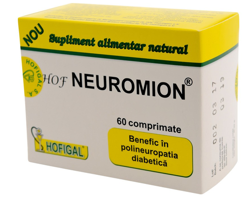 Hof Neuromion 60 Tablets –  Nerve & Metabolic Support