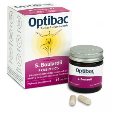 Probiotic Saccharomyces Boulardii Optibac, 16 capsules