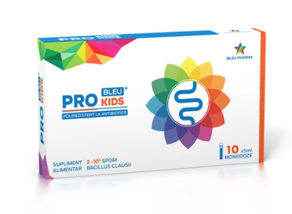 Probiotic for children Pro Kids Bleu, 10 vials x 5 ml