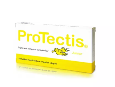 Protectis Junior with strawberry flavor, 20 tablets