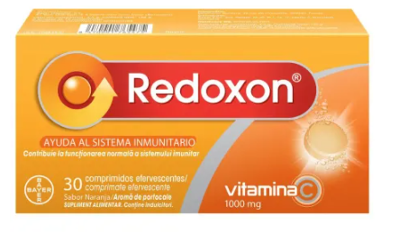 Redoxon vitamin C orange flavor, 30 effervescent tablets