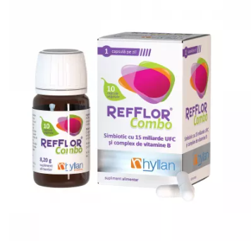 Refflor Combo, 10 capsules