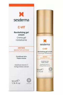 Revitalizing lotion for mixed skin C-Vit, 50 ml, Sesderma