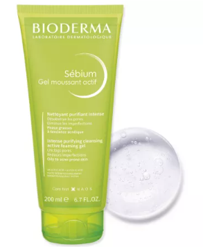 Sebium active foaming gel, 200 ml, Bioderma