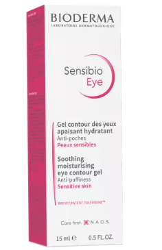 Sensibio eye contour gel, 15 ml, Bioderma