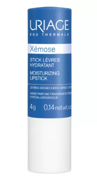 Xemose moisturizing lip stick, 4 g, Uriage