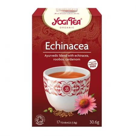 10x Echinacea tea, 17 sachets, Yogi Tea