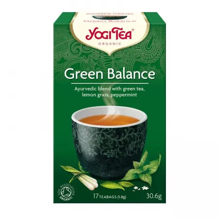 10x Green Balance tea, 17 sachets, Yogi Tea