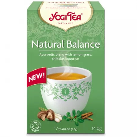 10x Natural Balance tea, 17 sachets, Yogi Tea