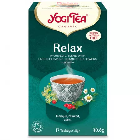 10x Relax tea, 17 sachets, Yogi Tea