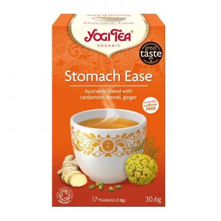 10x Stomach Ease tea, 17 sachets, Yogi Tea