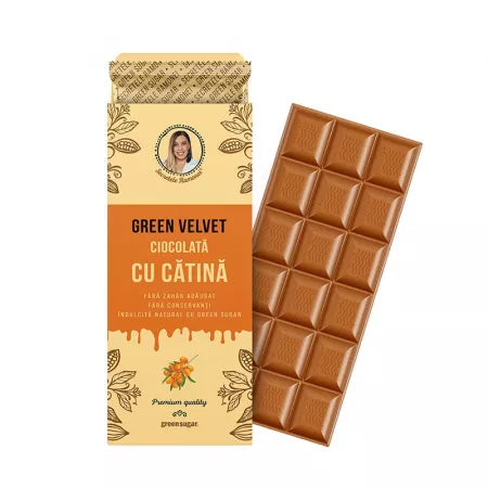 2x Chocolate with sea buckthorn Green Velvet, 100g, Remedia