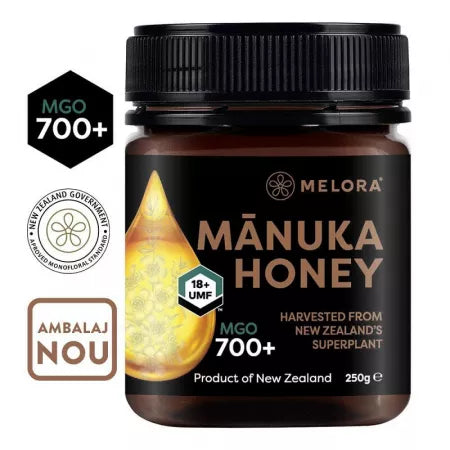 Natural Manuka honey MGO 700+, 250 g, Melora