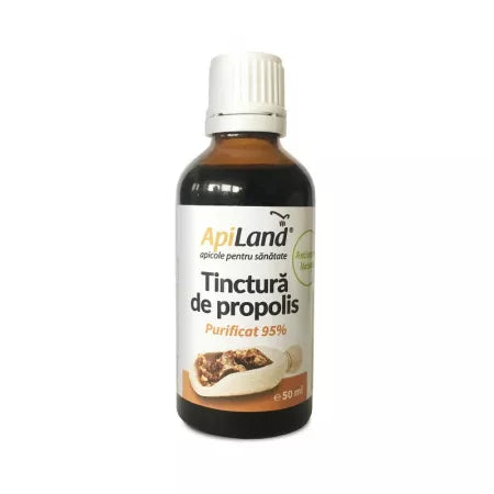 Tincture of purified propolis 95%, 30 ml, Apiland